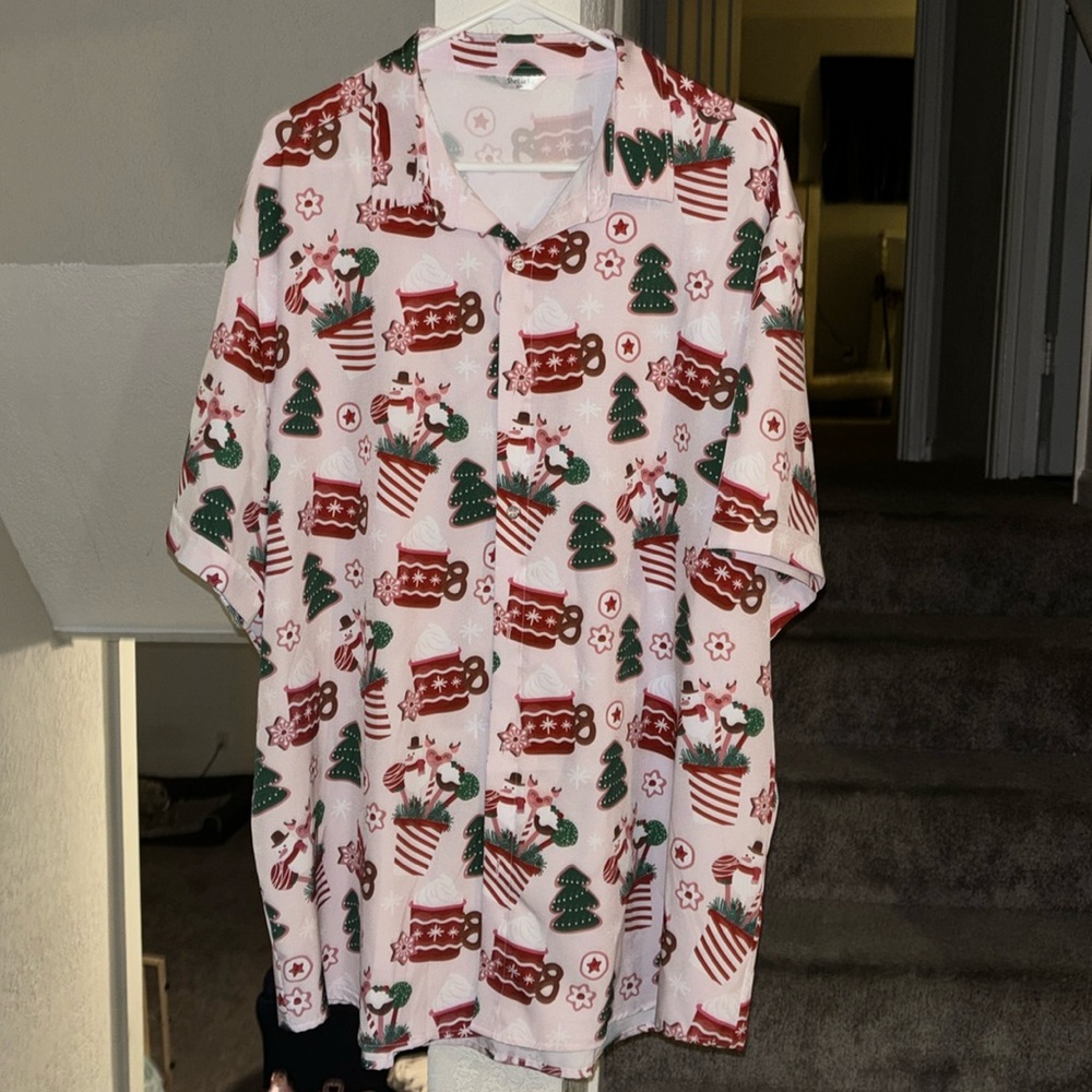 Men's Christmas Hawaiian shirt
